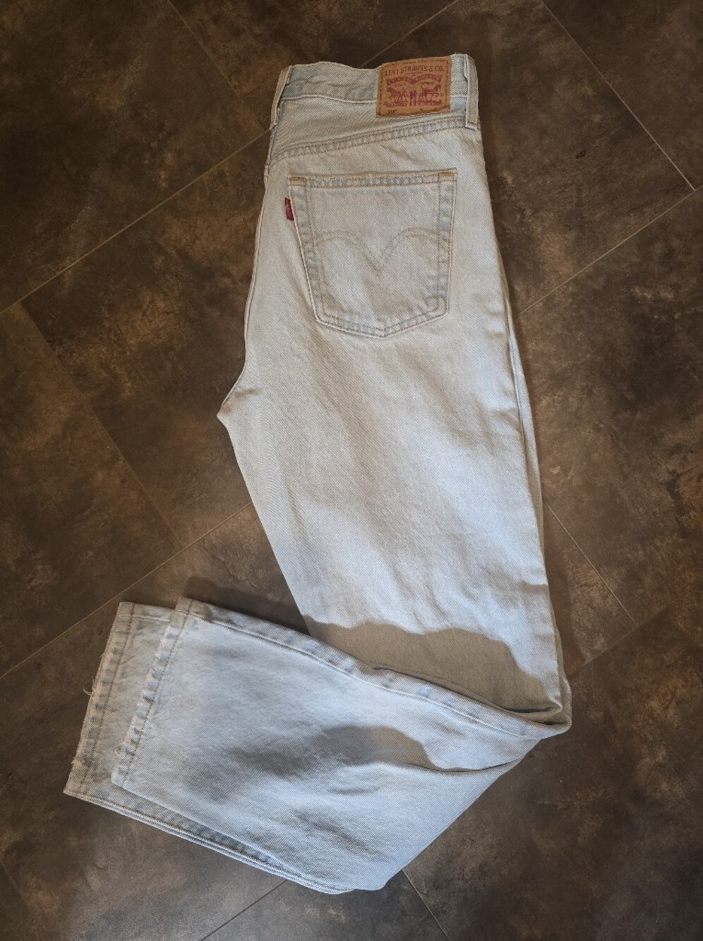 Levi's Women's High-Rise Jeans in Pale Blue Wash